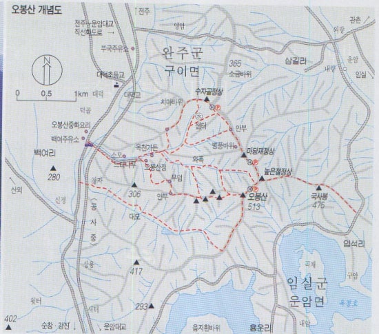 암릉 및 노송 이미지