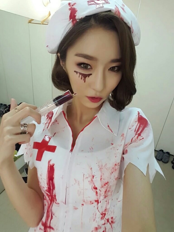 미모 터지는 달샤벳 할로윈 분장 | 인스티즈