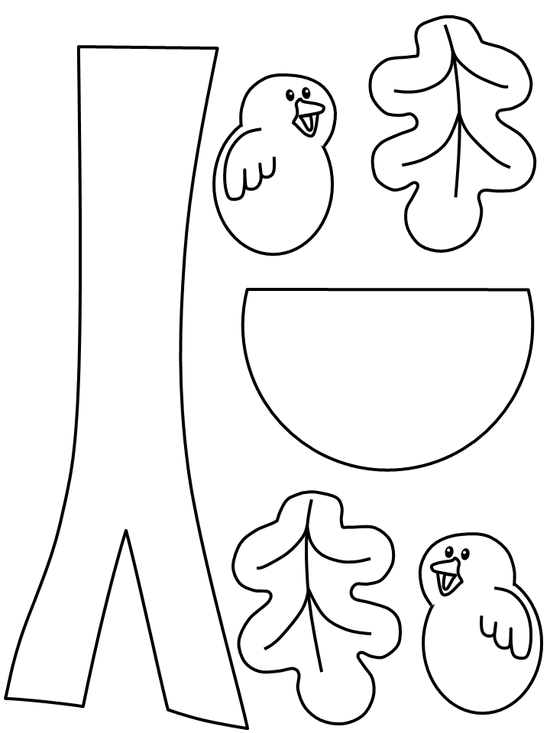 유아 만들기 도안 오리고 붙이기 활동 자료 : 네이버 블로그
