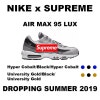 Supreme 슈프림 19SS. Nike Airmax 95 Lux 발매 루머 : 네이버 Supreme Nike Air Max 95 Summer 2019 Release Info