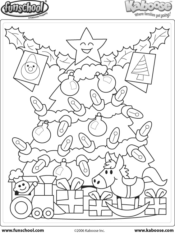 kaboose coloring pages christmas - photo #11